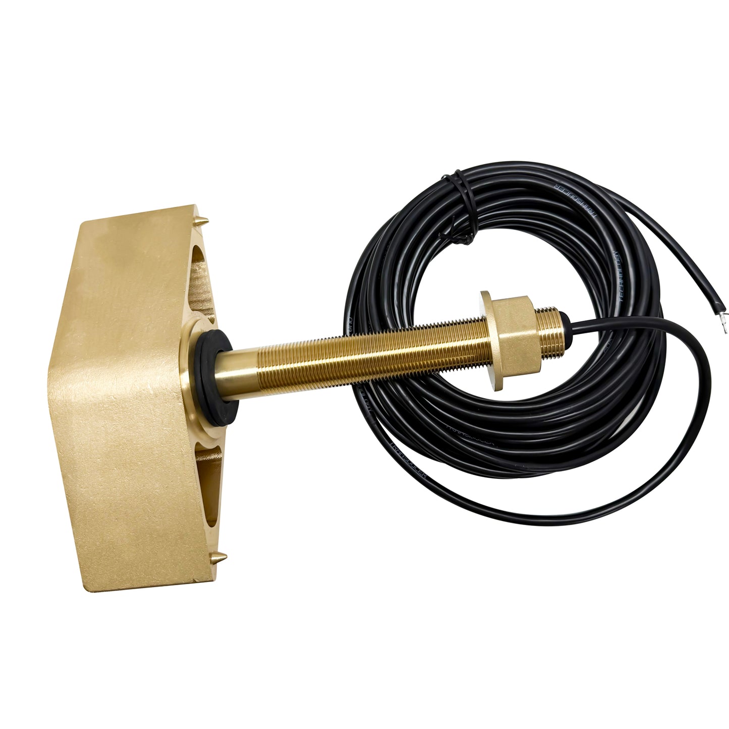 50kHz/600W&200KHz/300W Bronze Thru Hull Transducer A-TD223B